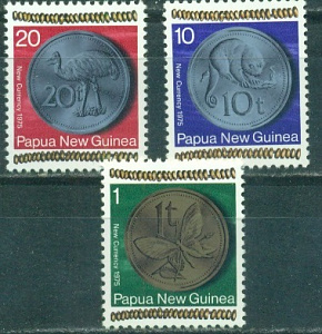 Папуа Новая Гвинея, 1975, Монеты, 3 марки